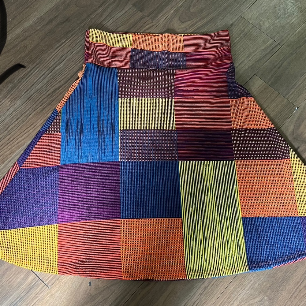 Colorful Patchwork Skirt